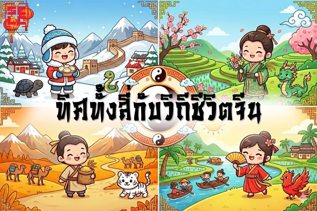 ทิศทั้งสี่กับวิถีชีวิตจีน